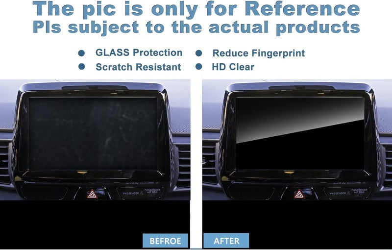 LFOTPP 2019 Hyundai Veloster 8-Inch Car Navigation Screen Protector - Image 5