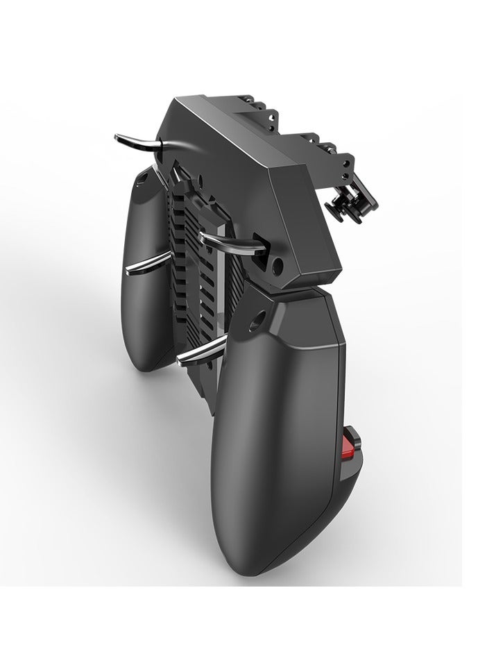 ميمو Memo Ak77 لعبة Trigger Phone Cooler Fan Game Controller Pubg Controller مع مروحة Pubg Mobile Trigger Shooter عصا التحكم (4000mah) - Image 3