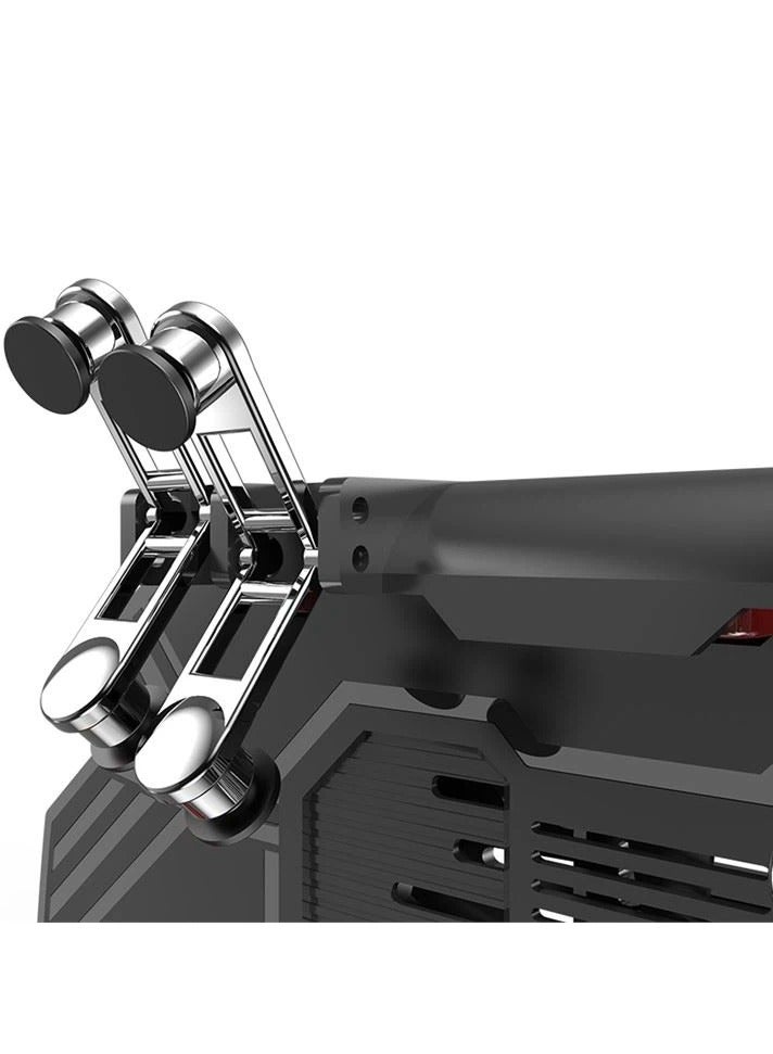 ميمو Memo Ak77 لعبة Trigger Phone Cooler Fan Game Controller Pubg Controller مع مروحة Pubg Mobile Trigger Shooter عصا التحكم (4000mah) - Image 5