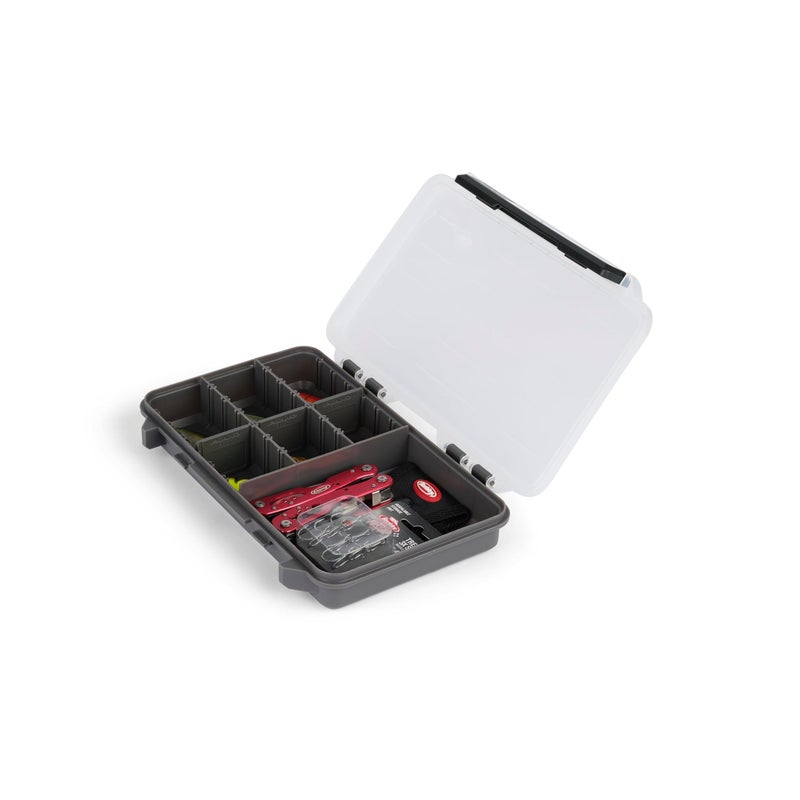 Plano StowAway 3600 50/50 Split Stow Tackle Box with Corrosion-Preventive Rustricor, Single Latch Design, Transparent DuraView Lid, Stackable Storage for Fishing Bait, Lures and Gear - Image 3