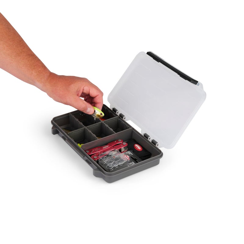 Plano StowAway 3600 50/50 Split Stow Tackle Box with Corrosion-Preventive Rustricor, Single Latch Design, Transparent DuraView Lid, Stackable Storage for Fishing Bait, Lures and Gear - Image 4
