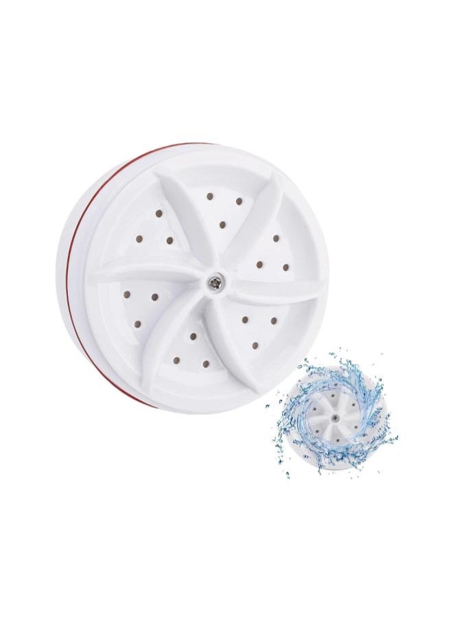 Generic - Portable Mini Washing Machine, Mini Washing Dishwashers Ultrasonic Turbo Washing Machine Laundry Machine with USB Cord, Washing Machine for RVs, Apartments and Dorms - Image 1