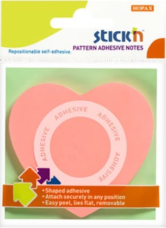 Hopax Stickn Adhesive Note Paper Shaped 70X70 Mm Heart Pink 50 Sheets 4-2154500-5001 - pzsku/ZA50470410362BDAE5FCCZ/45/_/1740644750/612e859b-3d44-4b70-93cb-5a1958ffe4ad