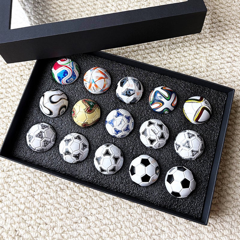 2026 Football Tournament Soccer Ball Model 3.8cm - Mini Football Set Gift for Fans - Image 1
