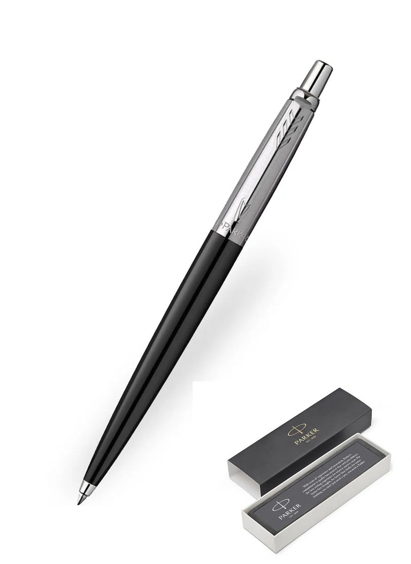 PARKER 1-Piece Jotter Original Blue Ink Ballpoint Pen Black Barrel  - Image 1