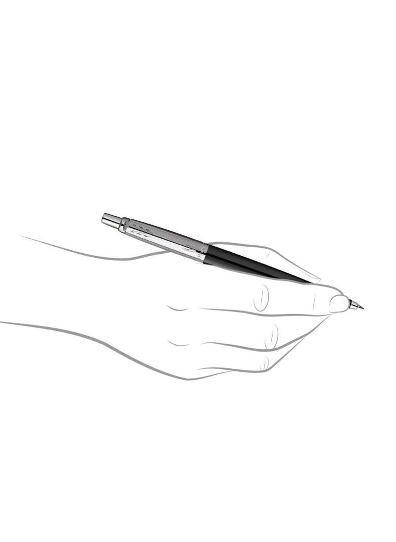 PARKER 1-Piece Jotter Original Blue Ink Ballpoint Pen Black Barrel  - Image 4