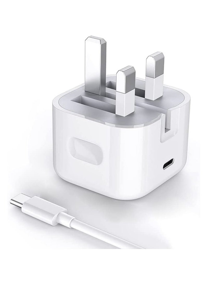 20W USB-C Power Adapter Without Cable - Image 2