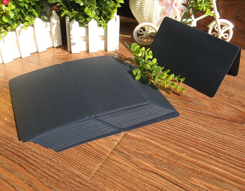 Fillet Diy Folding Greeting Card Template Blank Folding Card Hand-Painted Graffiti Cowhide White Card A Variety Of Options - Image 5