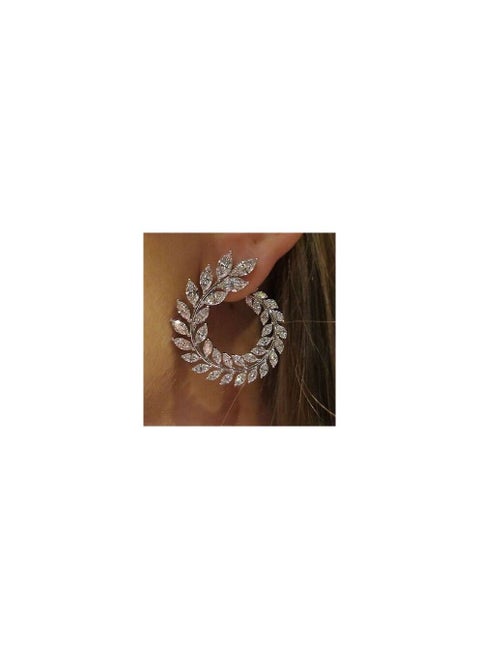 Micro lobe earring for women and girls