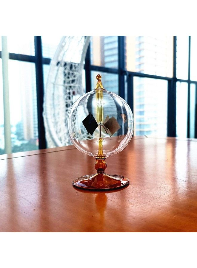 DORAMI Orange Solar Power Radiometer Crookes Solar Energy Spinning Vanes Windmill Gift Home Desk Decoration - Image 4