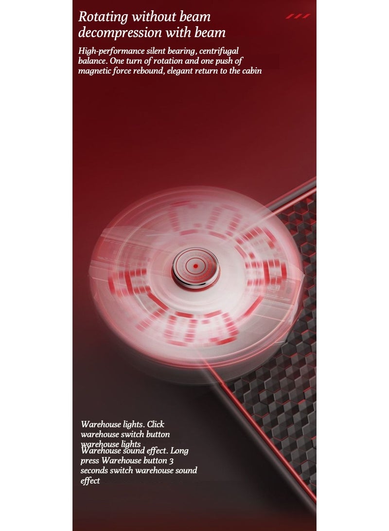 كوكا كولا سماعات رأس بلوتوث لاسلكية من نوع كوكا كولا ذات جودة صوت عالية، T23، من نوع نصف الأذن، ومبيت معدني، جيروسكوب بطرف الإصبع، والحد من الضوضاء - Image 3