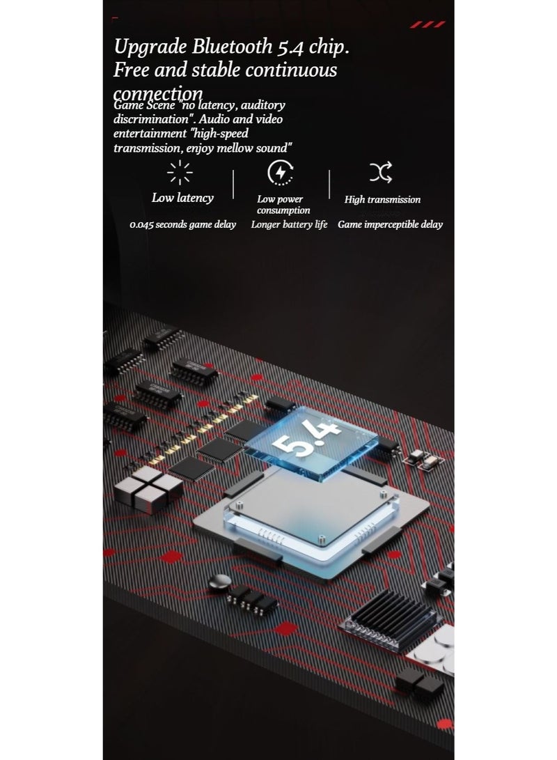 كوكا كولا سماعات رأس بلوتوث لاسلكية من نوع كوكا كولا ذات جودة صوت عالية، T23، من نوع نصف الأذن، ومبيت معدني، جيروسكوب بطرف الإصبع، والحد من الضوضاء - Image 5