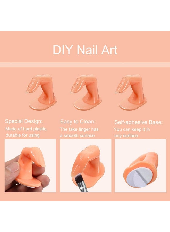 STORE 2508 Store2508 Nail Art Training Practice Fingers Pack of 50 - Image 3