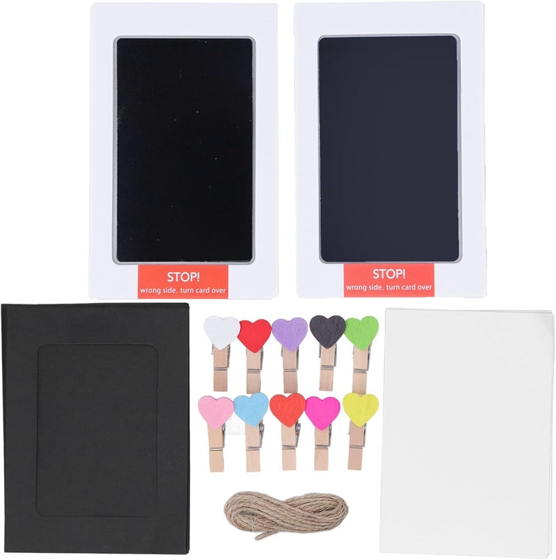 Confirmed available stock Clean Touch Ink Pad Baby Impressive Keepsake Stamp Kit, Easy to Use Baby Footprint and Handprint Kit, Colorful Multiple Clips for Hanging Photos, Nonirritating Ink Pads (Black and Blue) Quick assemble Pre-stock well-packed goods Market mainstream color picks Indoor & outdoor usable Varied dimensions Anti slip All governorates deliver Multi purpose use Secure equipped warehouse Various fittings Light & heavy use compatible Multi usage All-round unified build Flexible sizing options Multi-category warehouse equip Air & land transit compatible Transit damage minimized design Globally trusted quality Highly recommended by buyers Limited launch price Long use oriented quality Top selling in Saudi Arabia Wide range expanded design Field test upgraded craftsmanship - Image 1