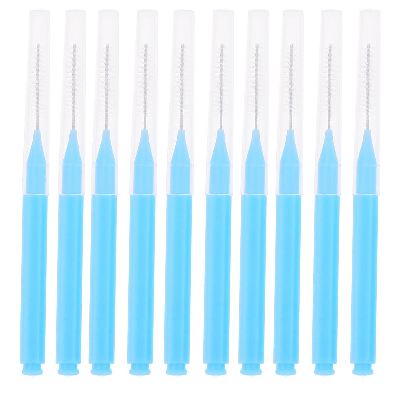 10pcs Shower Head Cleaning Brush Set Multi Function Scrubber For Small Nozzle Holes - Image 2