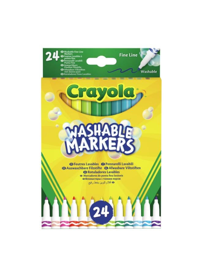 كرايولا Egl 24 قلم بأطراف ناعمة قابلة للغسل من كرايو