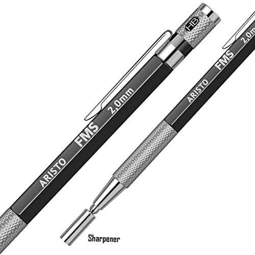Aristo GEOtec Mechanical Pencil, 2 Mm, Hb, Black - Image 4