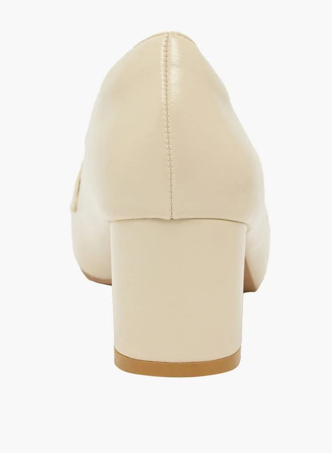 Celeste IVORY Women Block Heel Loafers for Women | Best Price UAE