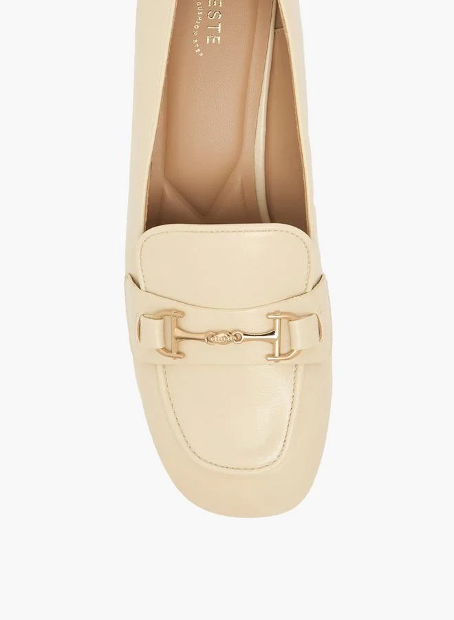 Celeste IVORY Women Block Heel Loafers for Women | Best Price UAE