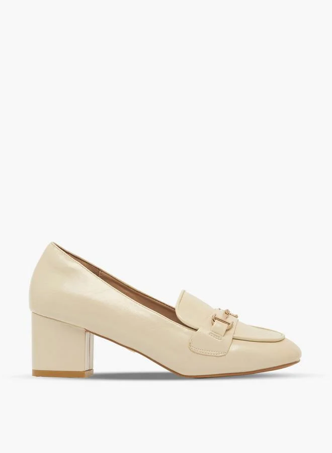 Celeste IVORY Women Block Heel Loafers for Women | Best Price UAE