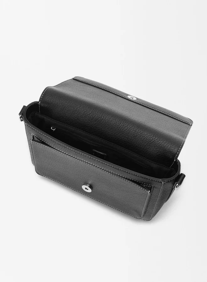 PARFOIS Crossbag With Flap Closure