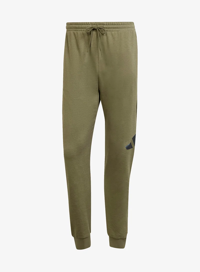 Adidas OLISTR/BLACK Big Logo French Terry Joggers for Men | Best Price UAE