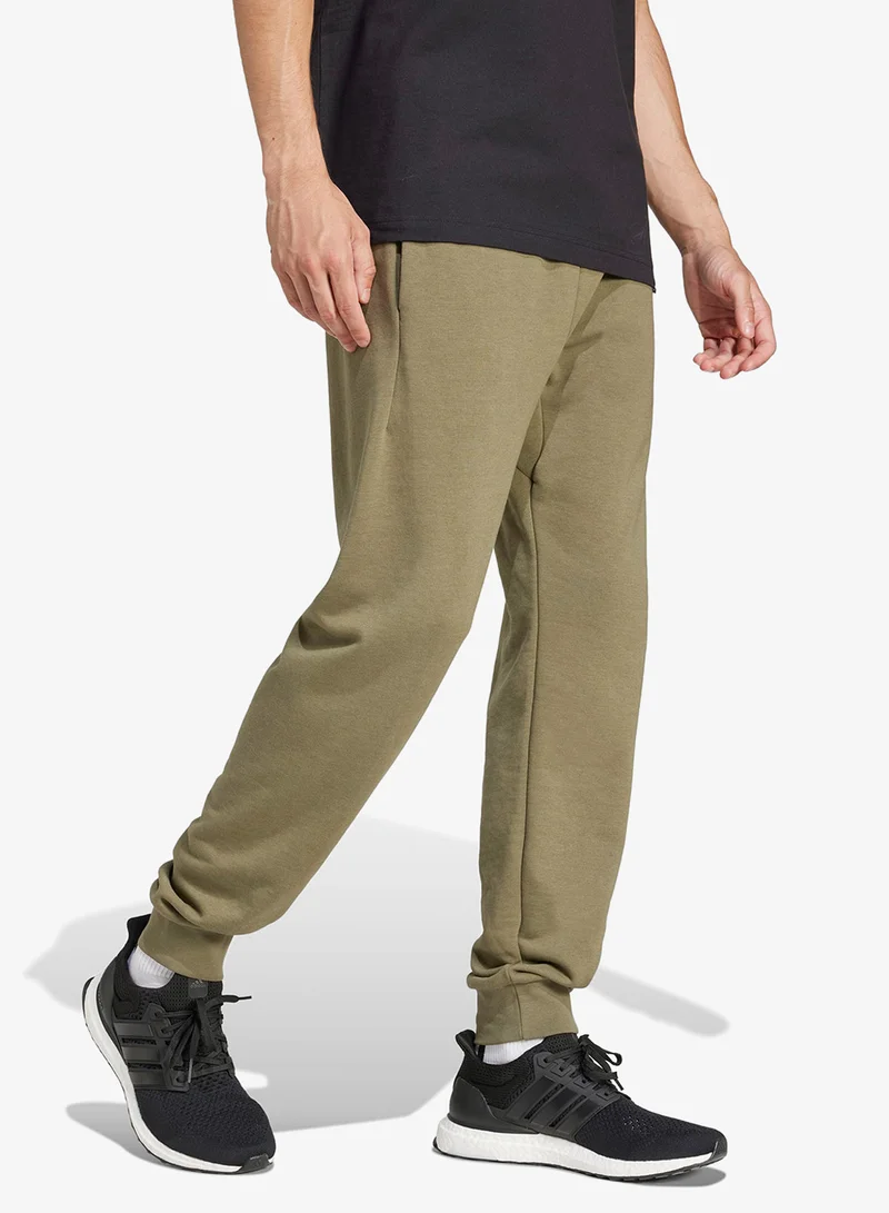 Adidas OLISTR/BLACK Big Logo French Terry Joggers for Men | Best Price UAE