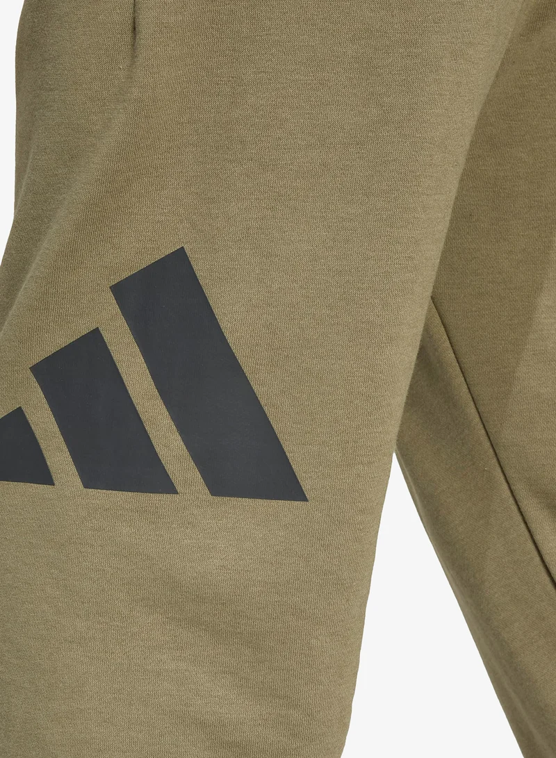 Adidas OLISTR/BLACK Big Logo French Terry Joggers for Men | Best Price UAE