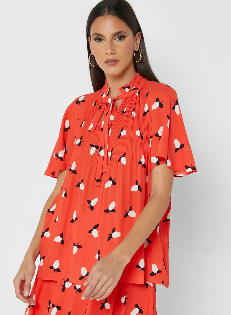 Lauren Ralph Lauren Ruffle Detail Top