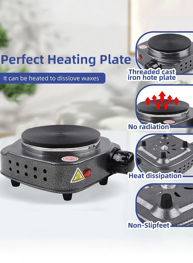 Garlo Candle Making Kit with Electronic Hot Plate, Candle Making Kit for Adults, DIY Starter Candle Making Supplies, with 900ml Candle Make Pouring Pot, Stirring Spoon,Thermometers - Image 4