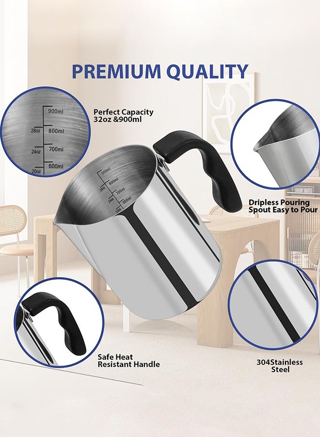 Garlo Candle Making Kit with Electronic Hot Plate, Candle Making Kit for Adults, DIY Starter Candle Making Supplies, with 900ml Candle Make Pouring Pot, Stirring Spoon,Thermometers - Image 3