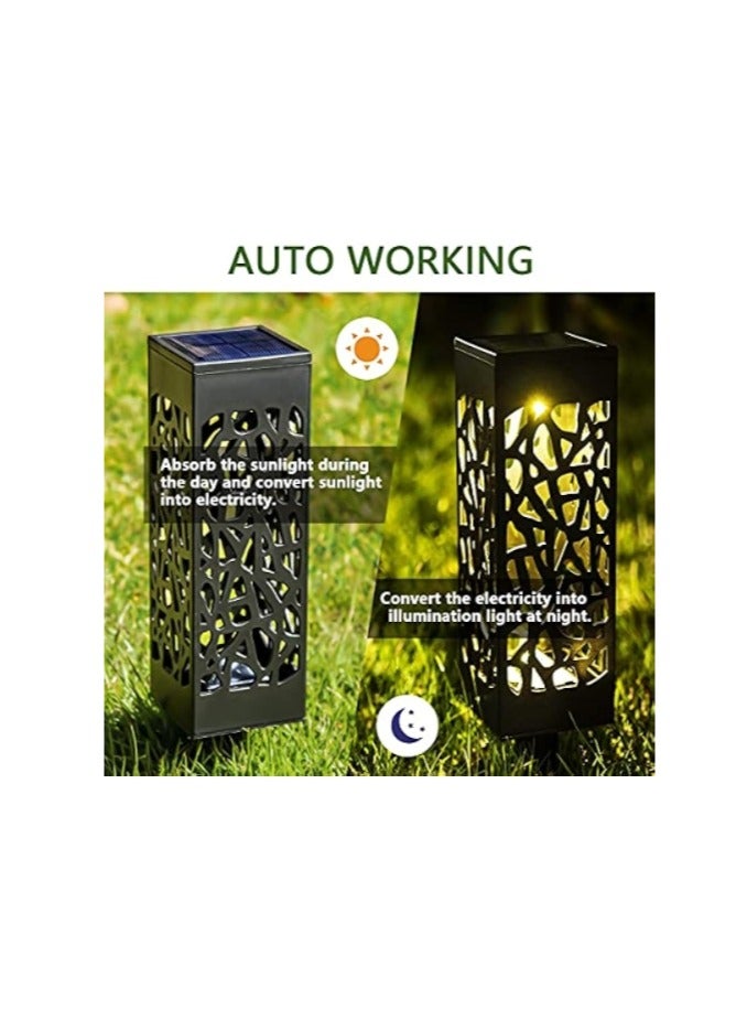 1 pc Vintage LED Solar Garden Lights, Waterproof Solar Landscape Decorative Lights for Lawn, Patio, Yard, Walkway - Image 1
