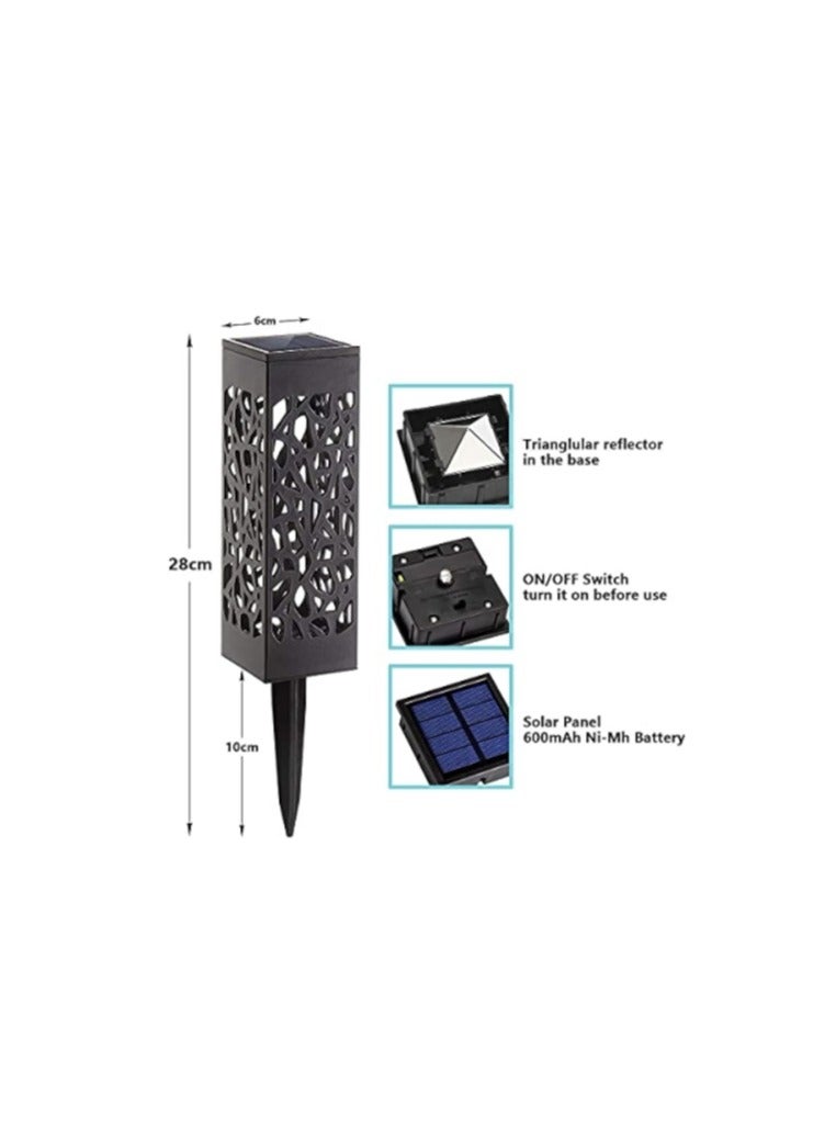 1 pc Vintage LED Solar Garden Lights, Waterproof Solar Landscape Decorative Lights for Lawn, Patio, Yard, Walkway - Image 3