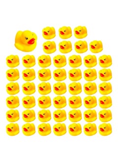 KASTWAVE 50 Mini rubber ducks, baby bath, duck birthday party accessories, baby shower to celebrate the joy of children  - Image 1