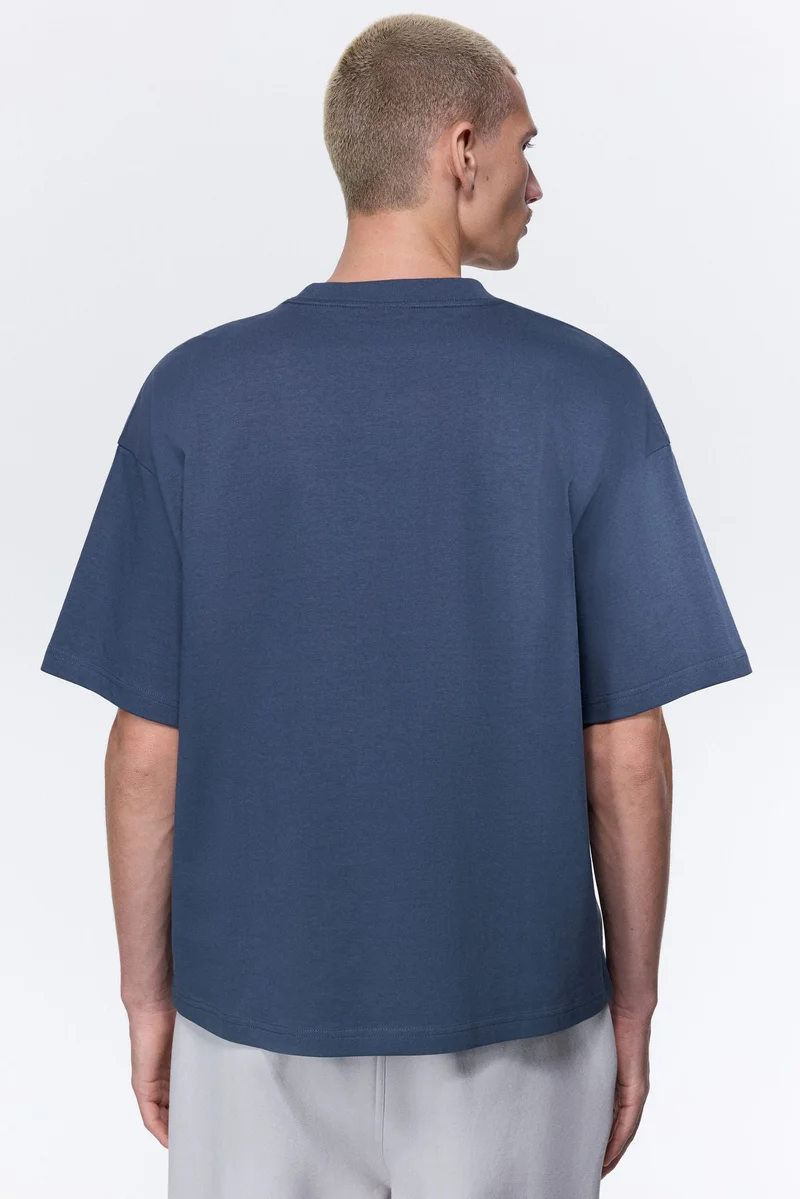 H&M  Oversized Fit Cotton T-shirt for Men | Best Price UAE