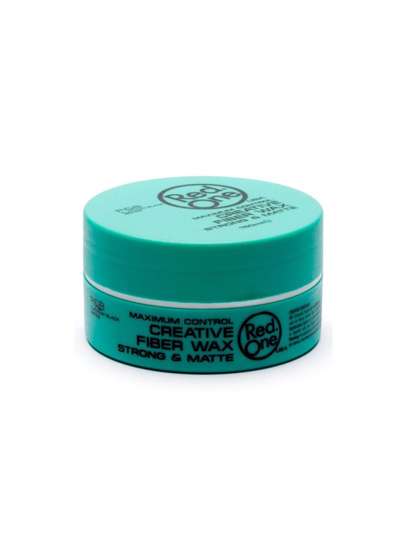 Redone Creative Fiber Wax Strong And Matte Turquoise 150ml