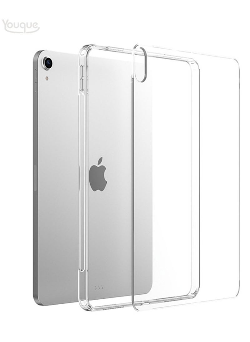 Youque - For Apple iPad Air 11-Inch M2 (2024) Shockproof Tablet Case with Hard Acrylic Transparent Back Cover - Image 1