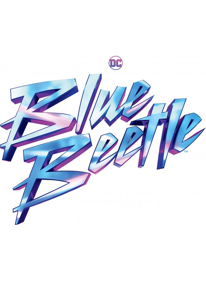 RUBIE'S Rubie's Boy's DC Deluxe Blue Beetle Costume Jumpsuit and Mask, As Shown, Medium - Image 4