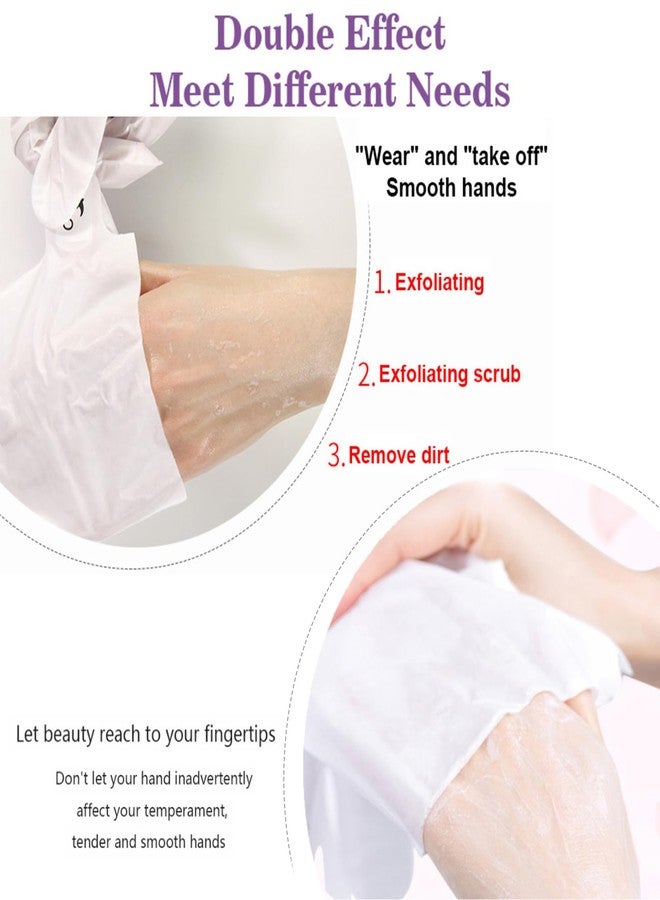 VolksRose Lavender Hand Mask Gloves - Overnight Hand Moisturizing Gloves for Dry Cracked Hands Repair, 5 Pairs Softening Spa Treatment for Rough Skin, Self Care Gifts Set for Women, Stocking Stuffers - Image 4