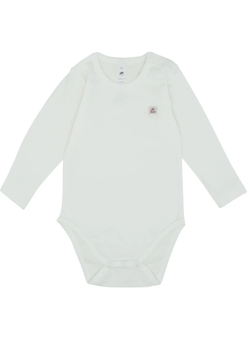 Jrmori Long Sleeve Basic Body with Shoulder Snaps