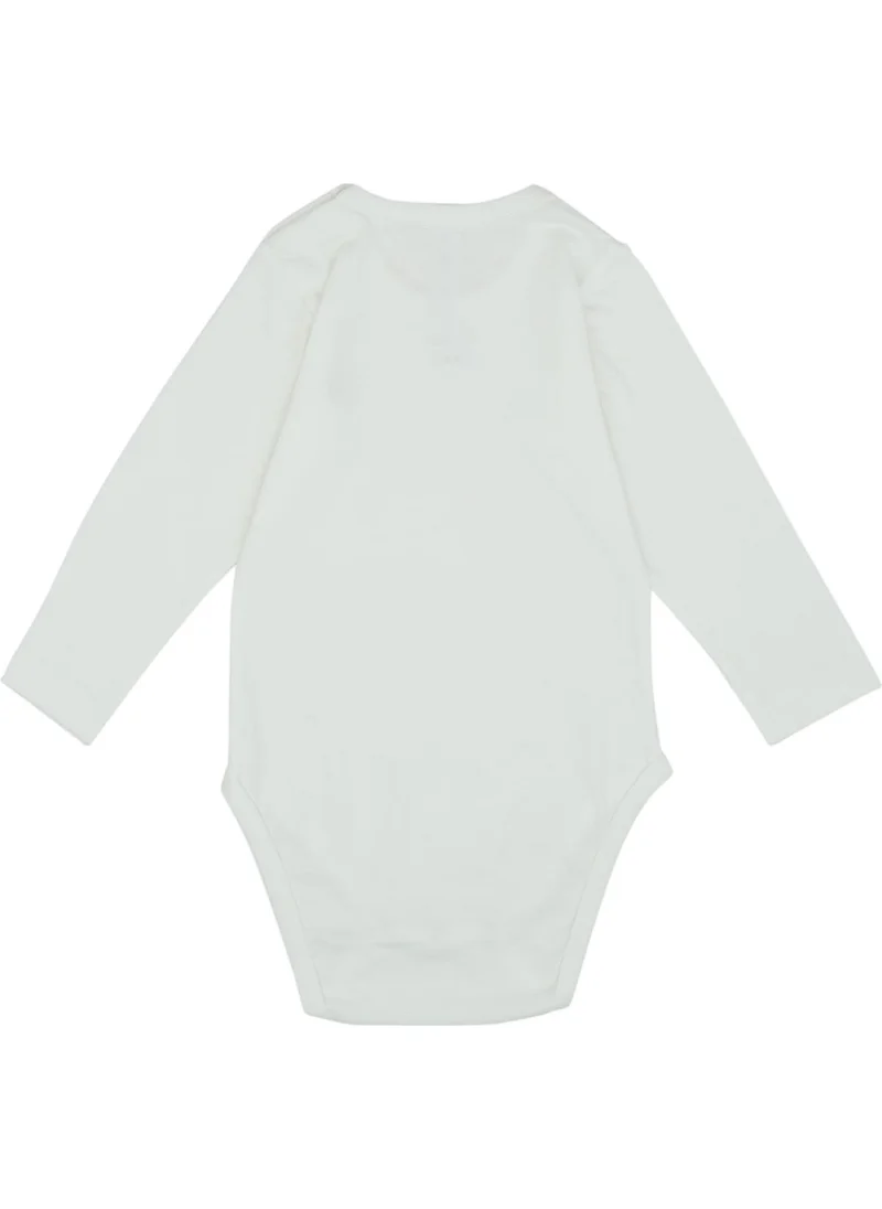 Jrmori Long Sleeve Basic Body with Shoulder Snaps