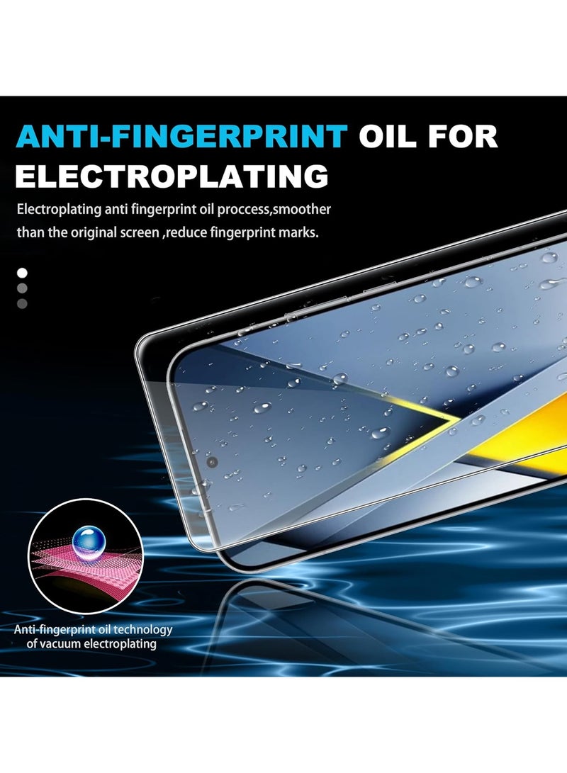 general [2+2 Bundle] Compatible with Xiaomi POCO F8 Ultra Screen Protector and Camera Lens Protector High-definition tempered glass, 9H hardness scratch-resistant, bubble-free - Image 2