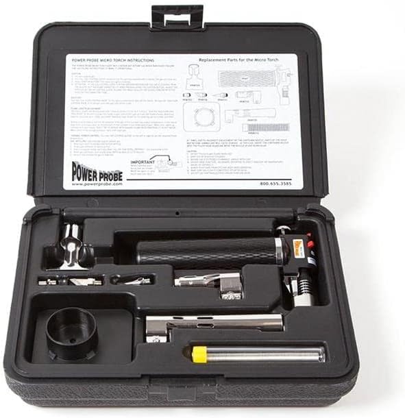 Power Probe PPMTKIT01 Micro Torch Kit , Black - Image 2