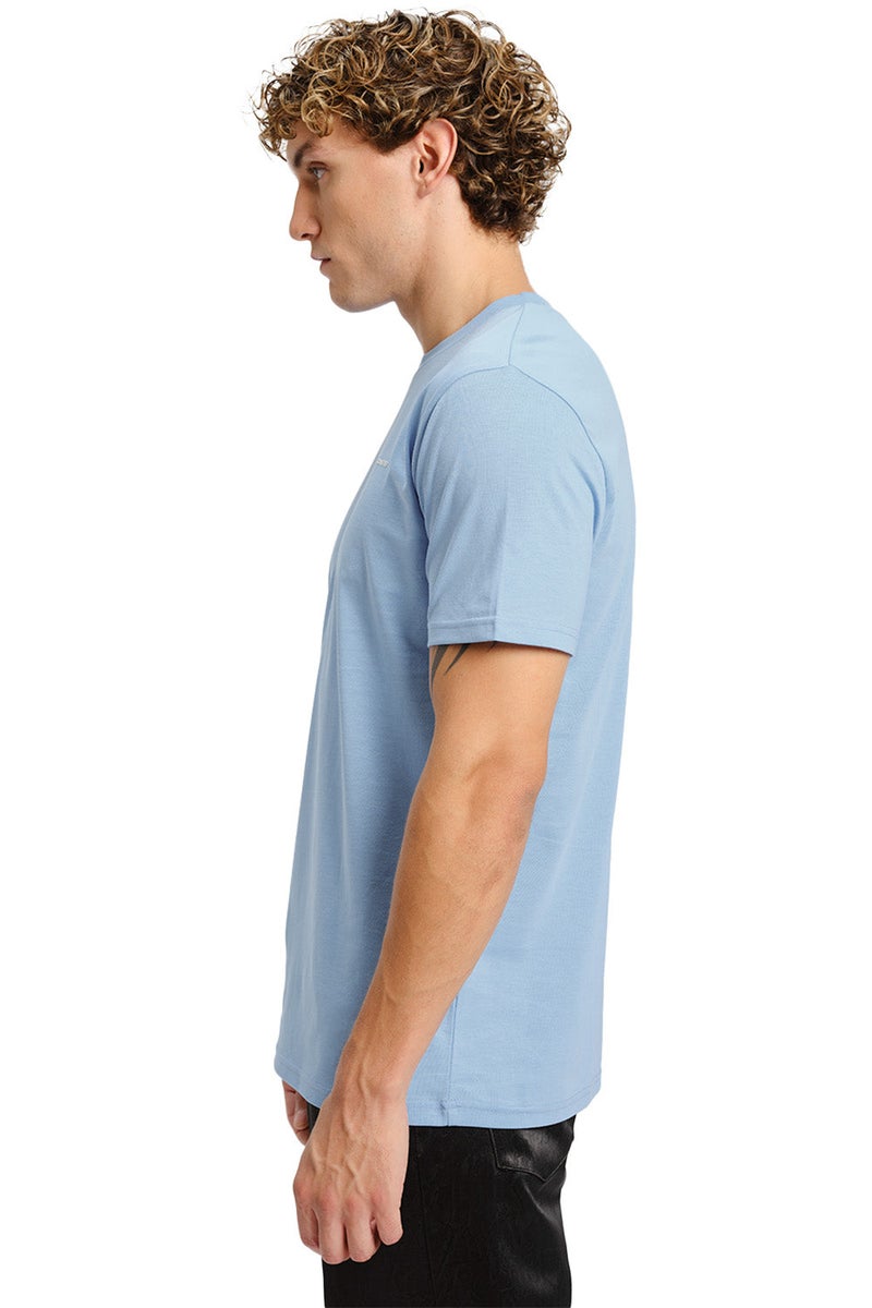Bonkers Corner Iceberg Blue Supima Regular Fit T-shirt - Image 5