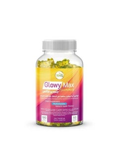 GLOWY NHS Glowy Max Gummies Vitamins and Biotin Contribute to Maintaining Normal Skin - 60 Pieces 