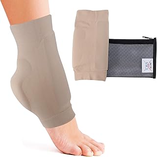 CRS Cross CRS Cross Boot Bumper Gel Pad Sleeve - Padded Skate Sock for Foot Protection of Achilles Tendon & Lace Bite Area  - Image 1