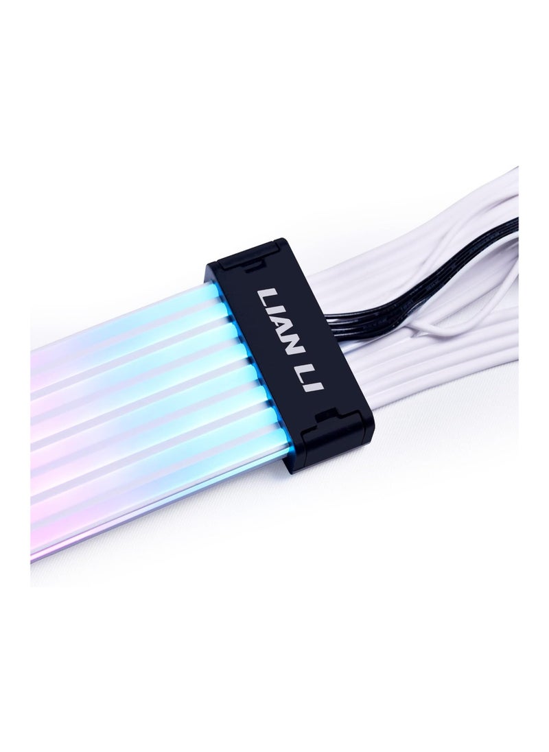 LIAN LI - Strimer Plus V2 12VHPWR (12+4 To 3x8 Pin) 8 Light Guides ARGB Extension Cable - Image 1