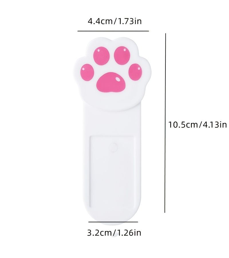 Pink 5pcs Kawaii Cat Paw Self Adhesive Toilet Lid Lifter For Bathroom Hygiene Handle Easy Installation - Image 5