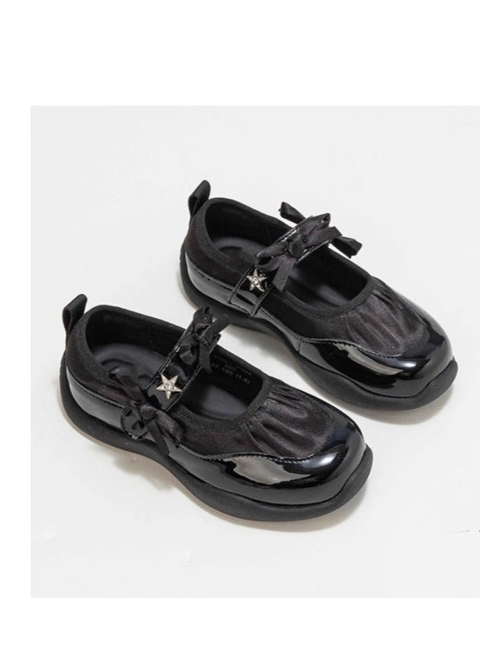 Children's Breathable Soft Sole Non Slip Single Shoe - Image 3