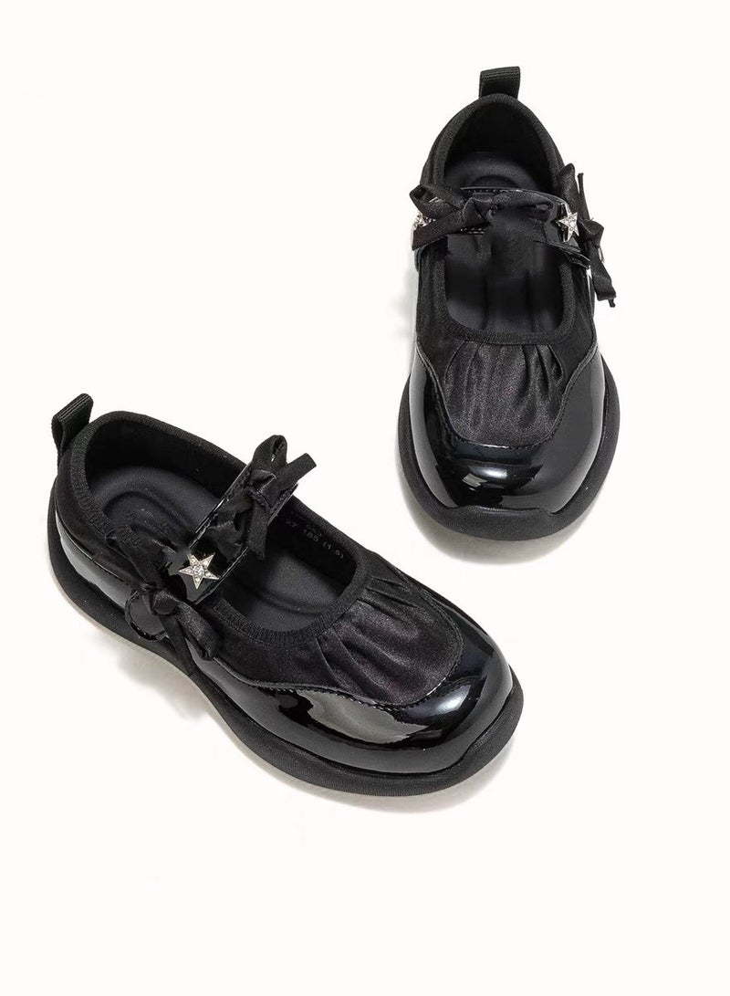 Children's Breathable Soft Sole Non Slip Single Shoe - Image 1